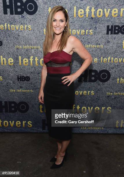 Actress Amy Brenneman attends "The Leftovers" screening at Metrograph on June 1, 2017 in New York City.