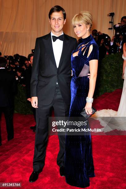 Jared Kushner and Ivanka Trump attend "Schiaparelli And Prada: Impossible Conversations" Costume Institute Gala at The Metropolitan Museum of Art on...