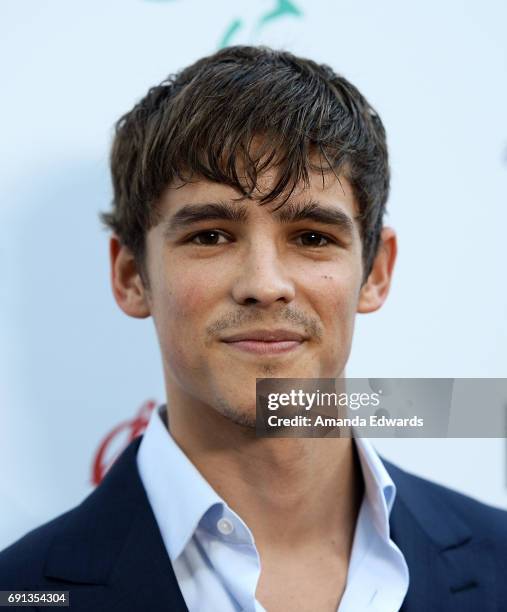 Actor Brenton Thwaites arrives at The 9th Annual Australians In Film Heath Ledger Scholarship Dinner at the Sunset Marquis Hotel on June 1, 2017 in...