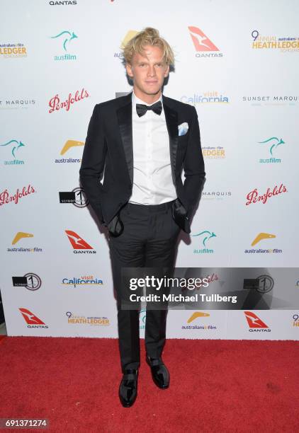 Singer Cody Simpson attends the 9th Annual Australians In Film Heath Ledger Scholarship Dinner at Sunset Marquis Hotel on June 1, 2017 in West...