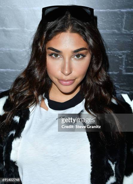 Chantel Jeffries arrives at the Prive Revaux Launch Event at Chateau Marmont on June 1, 2017 in Los Angeles, California.