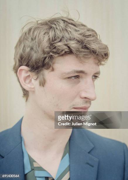 Actor Niels Schneider is photographed on May 18, 2017 in Cannes, France.
