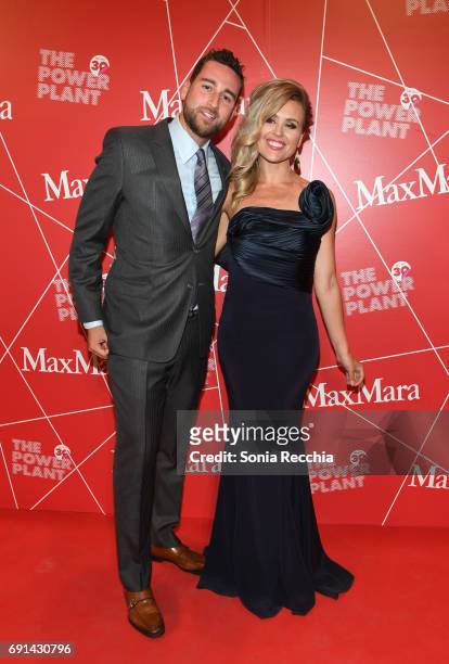 David Heden and Jana Webb attend Power Ball XIX: Stereo Vision Presented By Max Mara at The Power Plant on June 1, 2017 in Toronto, Canada.