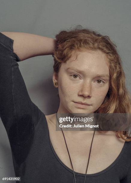 Actor Charlotte Cetaire is photographed on May 23, 2017 in Cannes, France.