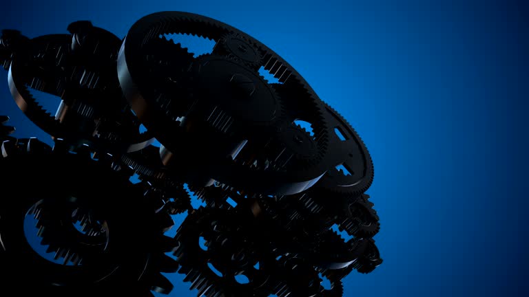 Gears Loopable 232 Seamless 3d Gears Background Stock Videos, Footage, & 4K Video ...