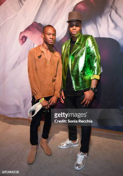 Torrance Hall and Kardinal Offishall attend Power Ball XIX: Stereo Vision Presented By Max Mara at The Power Plant on June 1, 2017 in Toronto, Canada.