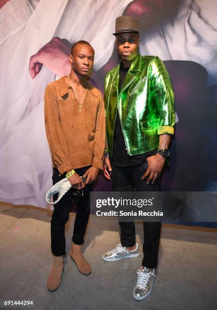 Torrance Hall and Kardinal Offishall attend Power Ball XIX: Stereo Vision Presented By Max Mara at The Power Plant on June 1, 2017 in Toronto, Canada.