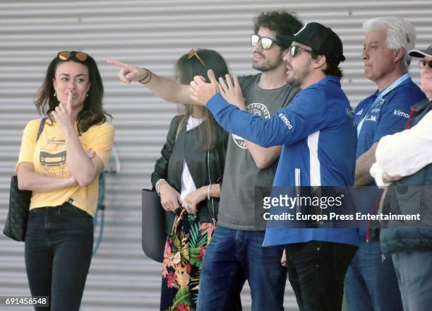 Spanish F1 driver Fernando Alonso's sister Lorena Alonso attends the Spanish Kart Racing at Fernando Alonso circuit on May 6, 2017 in Asturias, Spain.