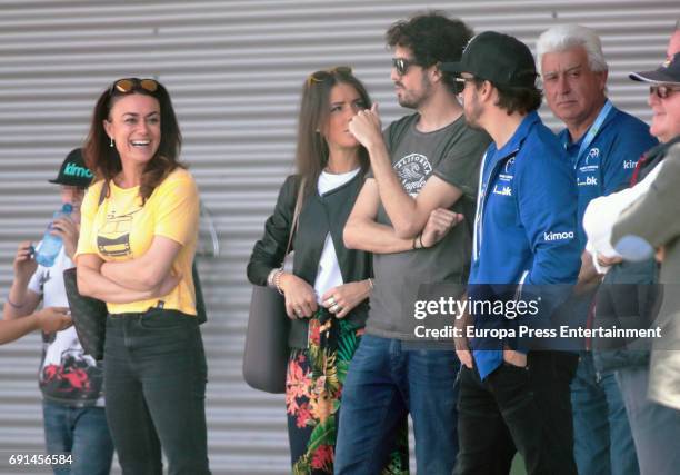 Spanish F1 driver Fernando Alonso's sister Lorena Alonso attends the Spanish Kart Racing at Fernando Alonso circuit on May 6, 2017 in Asturias, Spain.