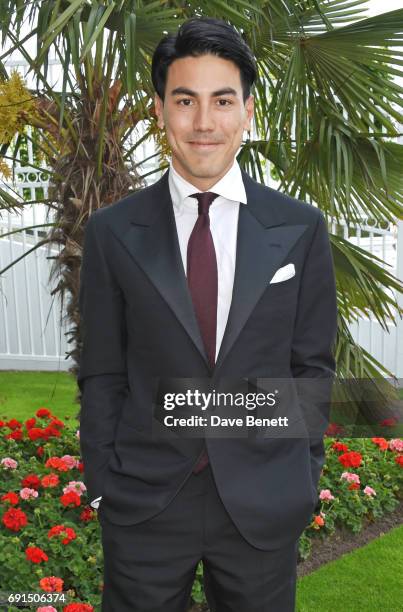 Thomas Price attends Ladies Day of the 2017 Investec Derby Festival at The Jockey Club's Epsom Downs Racecourse at Epsom Racecourse on June 2, 2017...