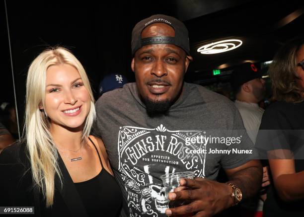 Corrine Koch and Sheek Louch attend the Ron English x Made By Monsters for Compound, Charlie Grin Toy Release at Concepts on June 1, 2017 in New York...