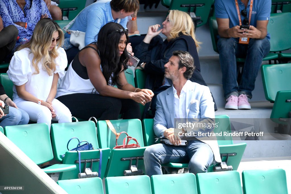 Celebrities At 2017 French Open - Day Four