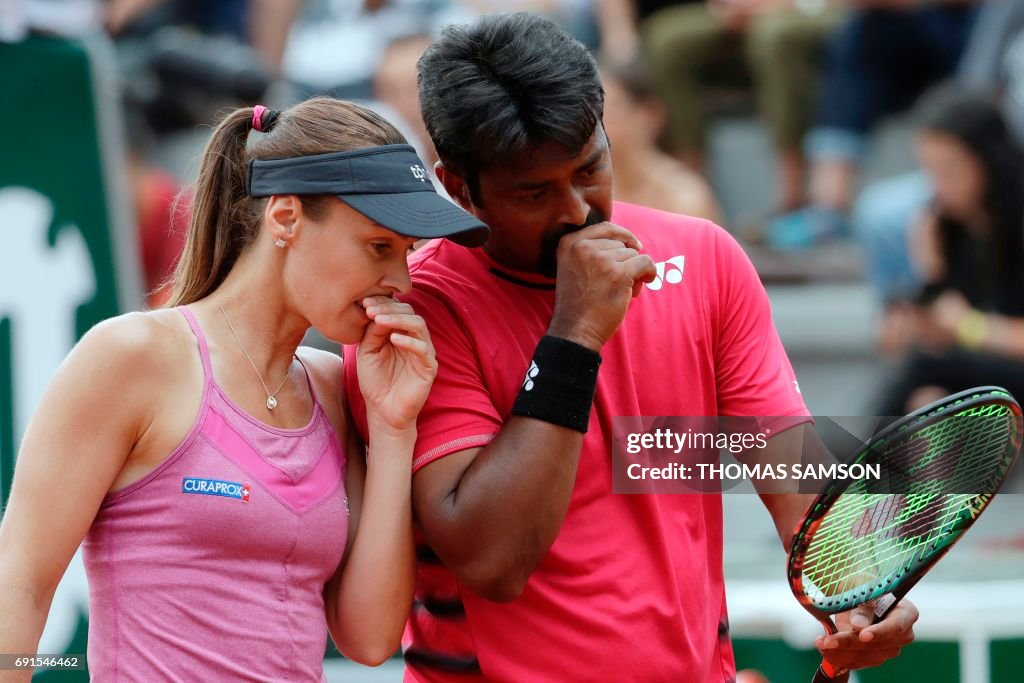 TENNIS-FRA-OPEN-MIXED-DOUBLES