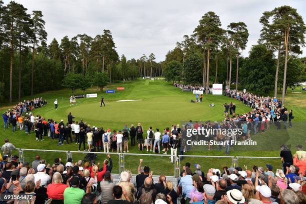 General view during the second round of The Nordea Masters at Barseback Golf & Country Club on June 2, 2017 in Barsebackshamn, Sweden.