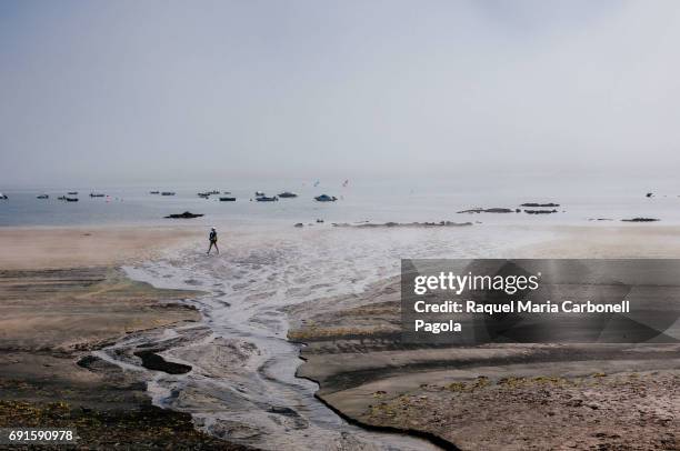 Sea mist on Santa Marta beach.