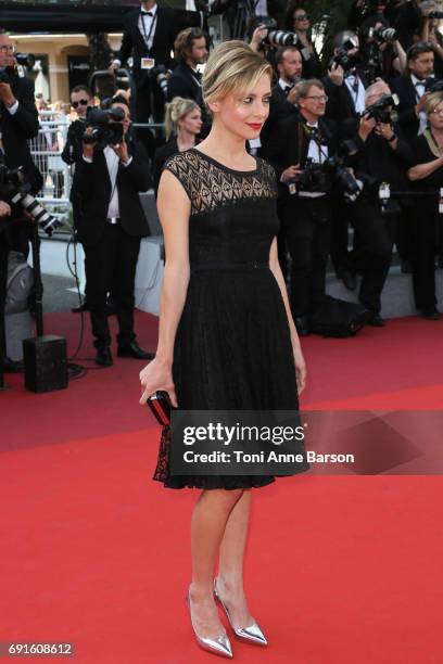 Jasmine Trinca attends the "Based On A True Story" screening during the 70th annual Cannes Film Festival at Palais des Festivals on May 27, 2017 in...