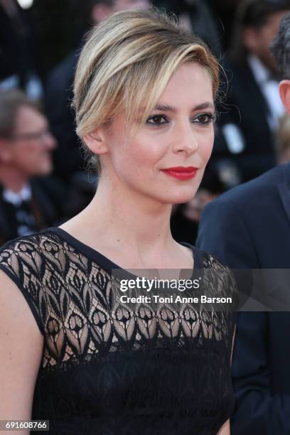 Jasmine Trinca attends the "Based On A True Story" screening during the 70th annual Cannes Film Festival at Palais des Festivals on May 27, 2017 in...