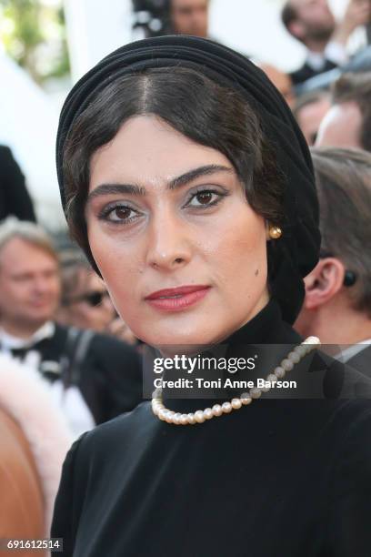 Soudabeh Beizaee attends the "Based On A True Story" screening during the 70th annual Cannes Film Festival at Palais des Festivals on May 27, 2017 in...