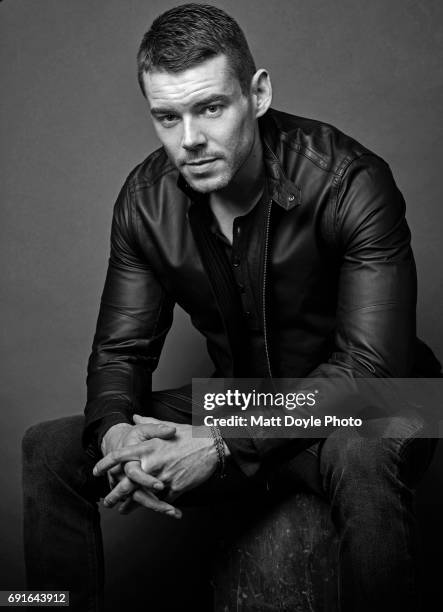 Actor Brian J Smith photographed for Self Assignment on January 10 in New York City.