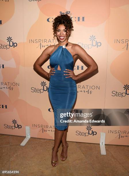 Actress Ciera Payton arrives at the 14th Annual Inspiration Awards at The Beverly Hilton Hotel on June 2, 2017 in Beverly Hills, California.