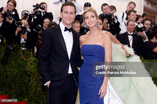 Jared Kushner and Ivanka Trump attend Costume Institute Benefit at Metropolitan Museum Celebrate the Opening of "China: Through the Looking Glass"...