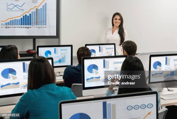 Instructor Trainee Computer Setup 1,318 Computer Training Room Stock Photos, High-Res Pictures, and ...