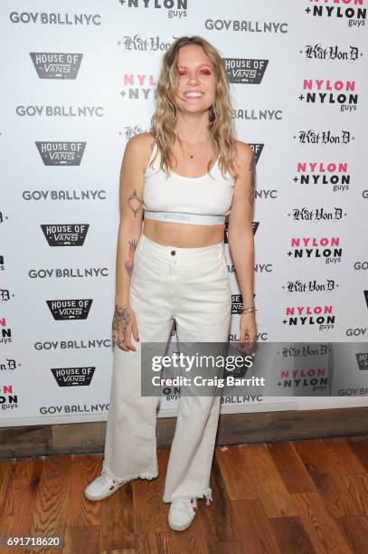 Tove Lo attends NYLON + NYLON Guys Celebrate the Music Issue at House of Vans Brooklyn on June 2, 2017 in New York City.