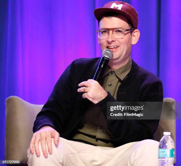 Comedian Moshe Kasher performs onstage at the Larkin Comedy Club during Colossal Clusterfest 2017 at Civic Center Plaza and The Bill Graham Civic...