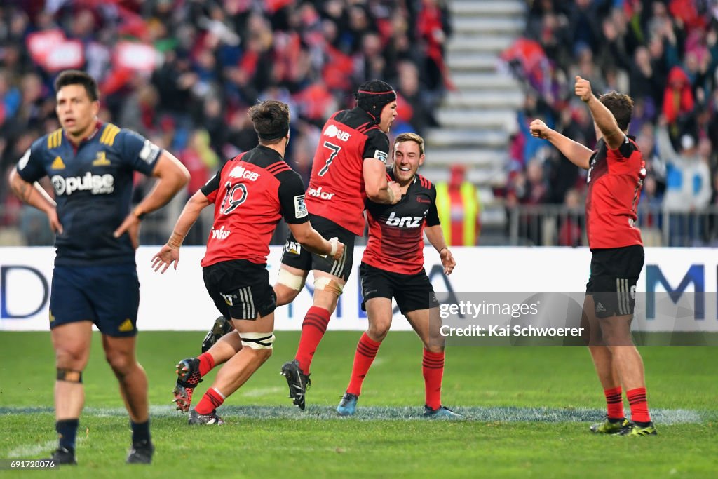 Super Rugby Rd 15 - Crusaders v Highlanders