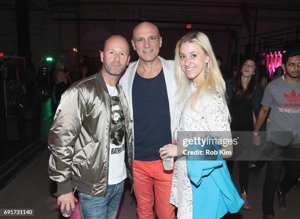 President & CEO of Nylon Jamie Elden and Chairman of Nylon Marc Luzzatto and guest attend NYLON + NYLON Guys Celebrate the Music Issue at House of...