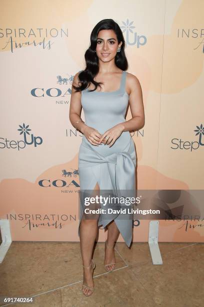 Actress Emeraude Toubia attends the 14th Annual Inspiration Awards at The Beverly Hilton Hotel on June 2, 2017 in Beverly Hills, California.