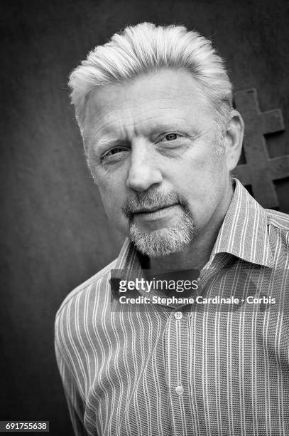 Boris Becker attends the 2017 French Tennis Open - Day Six at Roland Garros on June 2, 2017 in Paris, France.
