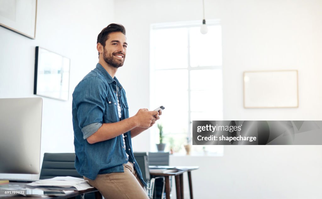 Using the smartest tech to match his startup needs