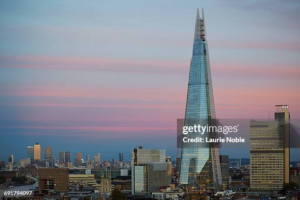 the shard. london, england - shard london bridge stock pictures, royalty-free photos & images