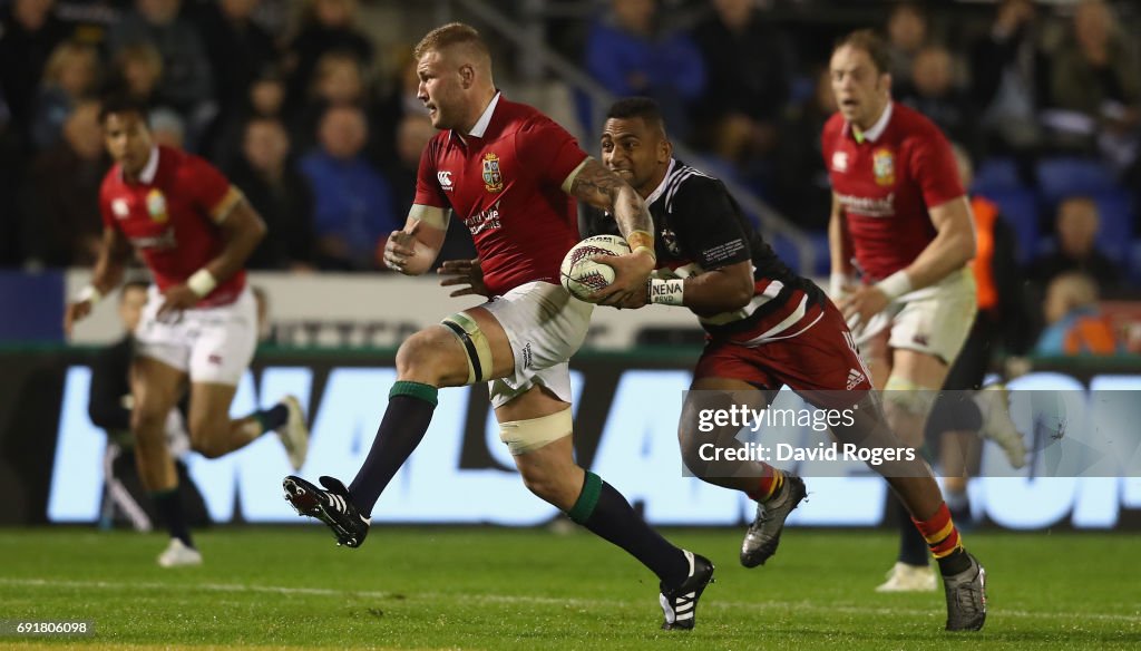 New Zealand Provincial Barbarians v British & Irish Lions