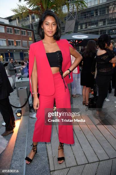 Anuthida Ploypetch during the Deutscher Webvideopreis 2017 at ISS Dome on June 1, 2017 in Duesseldorf, Germany.