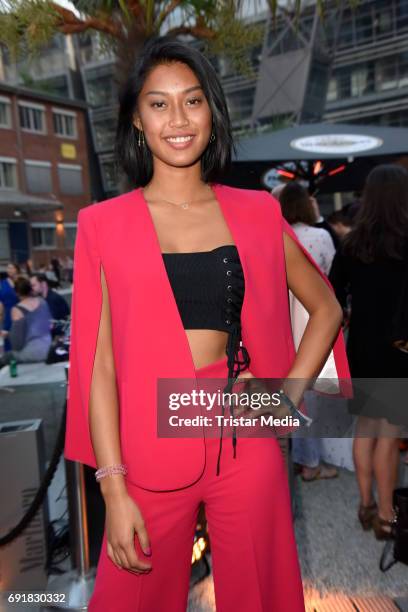 Anuthida Ploypetch during the Deutscher Webvideopreis 2017 at ISS Dome on June 1, 2017 in Duesseldorf, Germany.