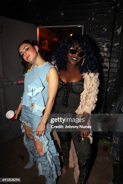 Charli XCX and CupcakKe attend the Nylon Music Issue Celebration at House of Vans on June 2, 2017 in New York City.