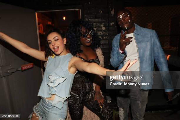 Charli XCX, CupcakKe, and Young Paris attend the Nylon Music Issue Celebration at House of Vans on June 2, 2017 in New York City.