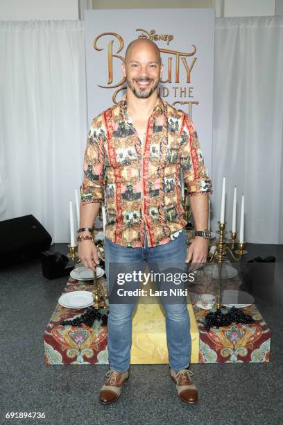 Berto Colon attends the Celebrity Chef Cat Cora Celebrates the In-Home Release of BEAUTY AND THE BEAST event With a Special Brunch and Screening...
