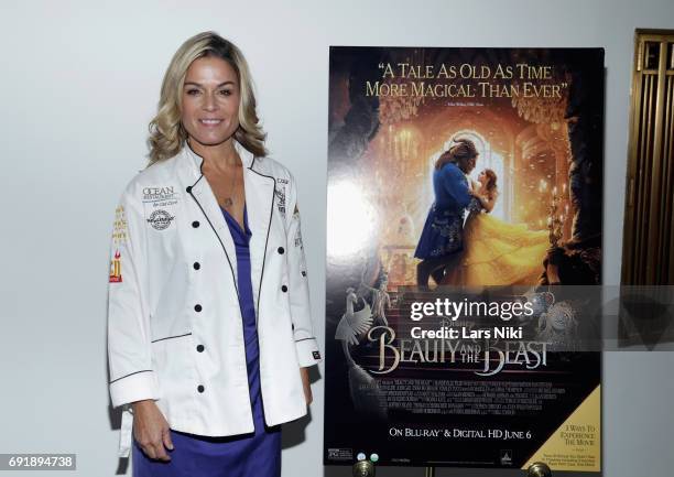 Chef Cat Cora attends the Celebrity Chef Cat Cora Celebrates the In-Home Release of BEAUTY AND THE BEAST event With a Special Brunch and Screening...