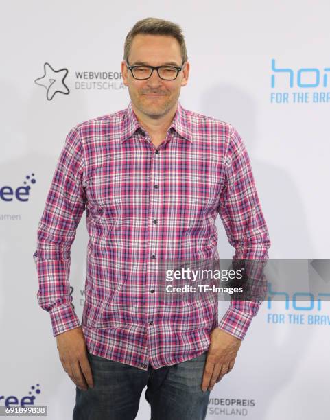 Christoph Krachten attends the Webvideopreis Deutschland 2017 at ISS Dome on June 1, 2017 in Duesseldorf, Germany.