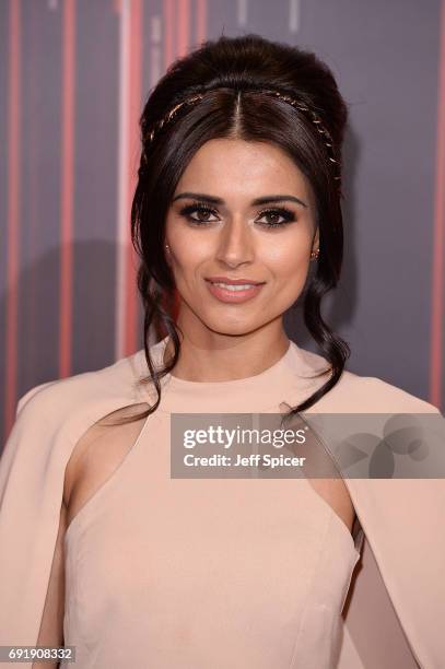 Bhavna Limbachia attends The British Soap Awards at The Lowry Theatre on June 3, 2017 in Manchester, England. The Soap Awards will be aired on June 6...