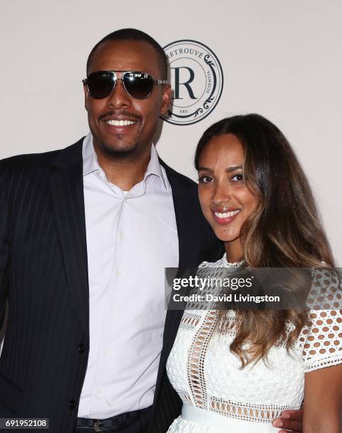 Former NBA player Paul Pierce and wife Julie Pierce attend the Ladylike Foundation's 9th Annual Women of Excellence Awards gala at The Beverly Hilton...