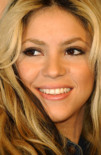 Shakira's World Presentation of "Laundry Service" Album in Madrid