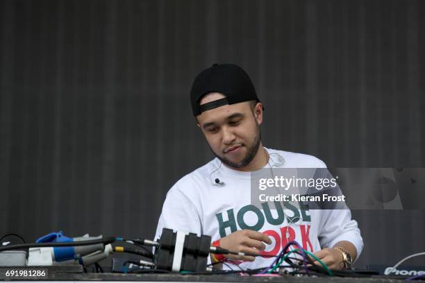 Jax Jones performs at Forbidden Fruit Festival at the Royal Hospital Kilmainham on June 3, 2017 in Dublin, Ireland.