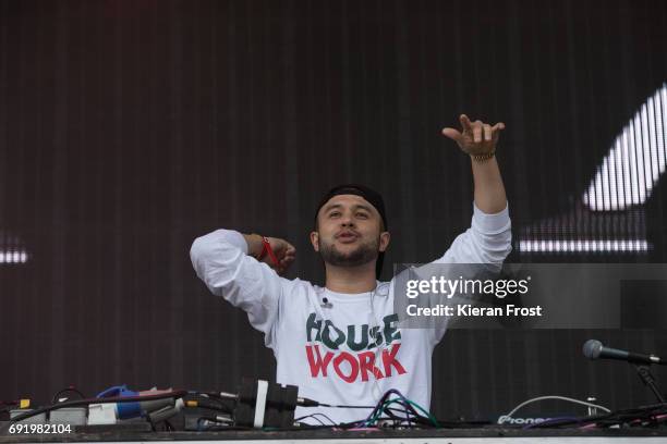 Jax Jones performs at Forbidden Fruit Festival at the Royal Hospital Kilmainham on June 3, 2017 in Dublin, Ireland.