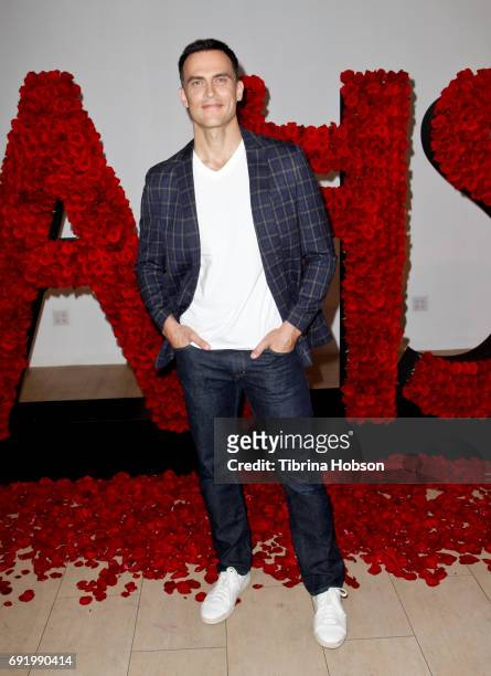 Cheyenne Jackson attends The Paley Center for Media Celebration of 'American Horror Story: The Style Of Scare' at The Paley Center for Media on June...