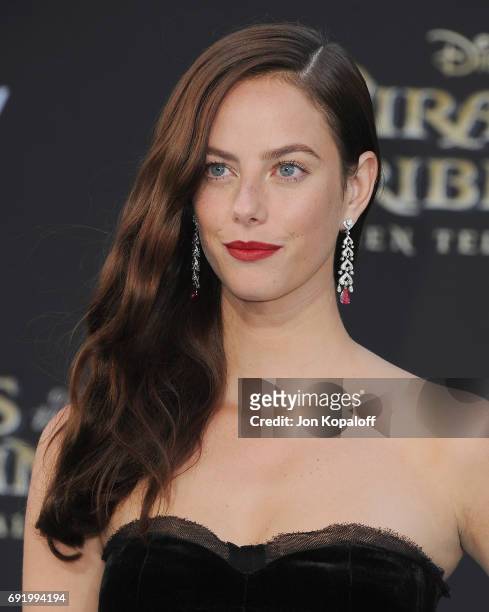 Actress Kaya Scodelario arrives at the Los Angeles Premiere "Pirates Of The Caribbean: Dead Men Tell No Tales" at Dolby Theatre on May 18, 2017 in...