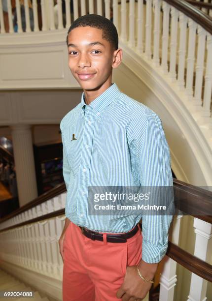 Sayeed Shahidi at the Brooks Brothers Beverly Hills summer camp party benefitting St. Jude Children's Research Hospital at Brooks Brothers Rodeo on...